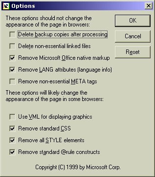 HTML Office Filter